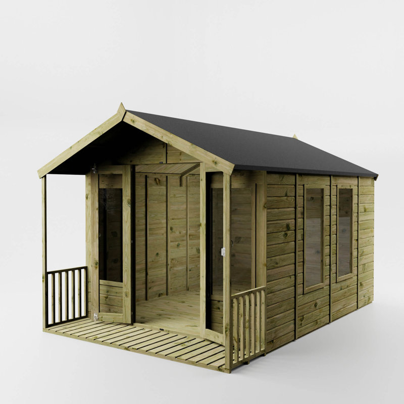 Mercia 12 x 8ft Premium Wessex Summerhouse, No