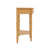 Solid Wood Half Moon Console Table With Drawer – Entryway Accent Table With Storage-122653140
