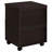 Cappuccino 3-Drawer File Cabinet