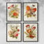 «Antique Floral Bouquet I», ensemble de 4-825817078-825817077