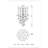 Lagatto 16 light Chandelier in Bronze