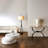 Teton Console-Bronze w/Travertine Top