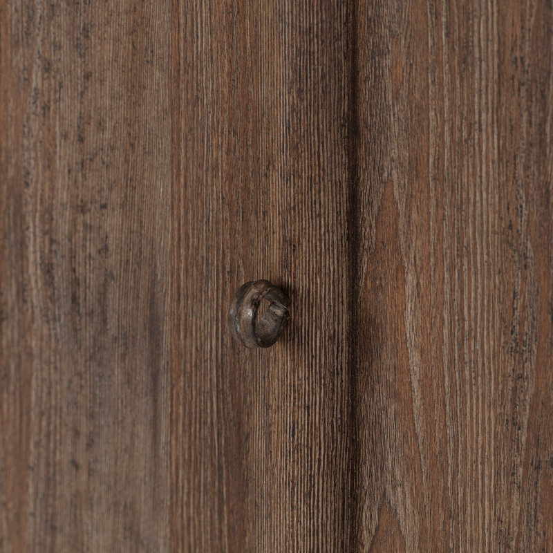 Alcott Cabinet-Distressed Cocoa Pine
