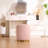 Juriana Metal Accent Stool Swivel Vanity Ottoman-1999519412