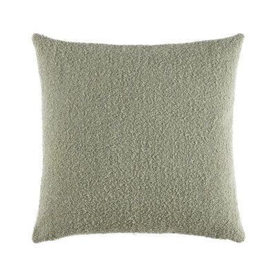 BOUCLETTE Square Pillow Cover & Insert