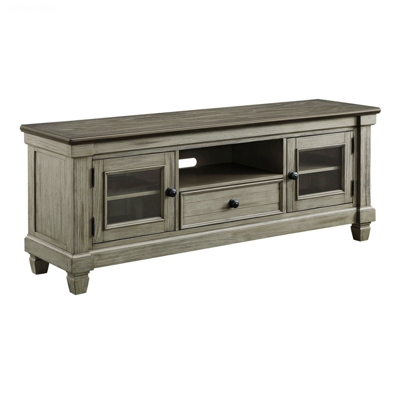 Coffee Table With Storage Drawer, Wooden Console Table For Living Room