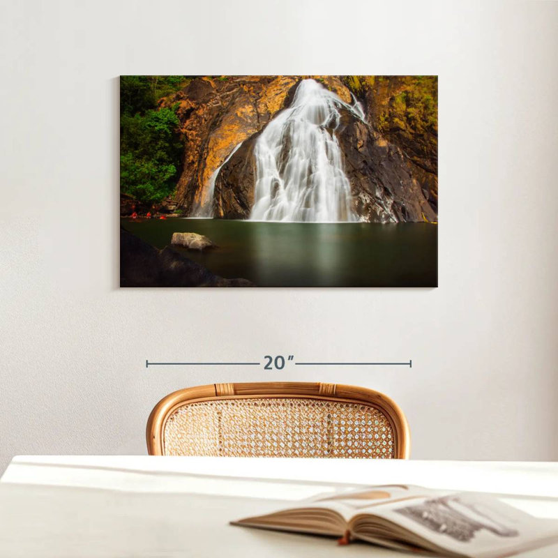Kerrick India's Dudhsagar Falls, 16" H x 24" W