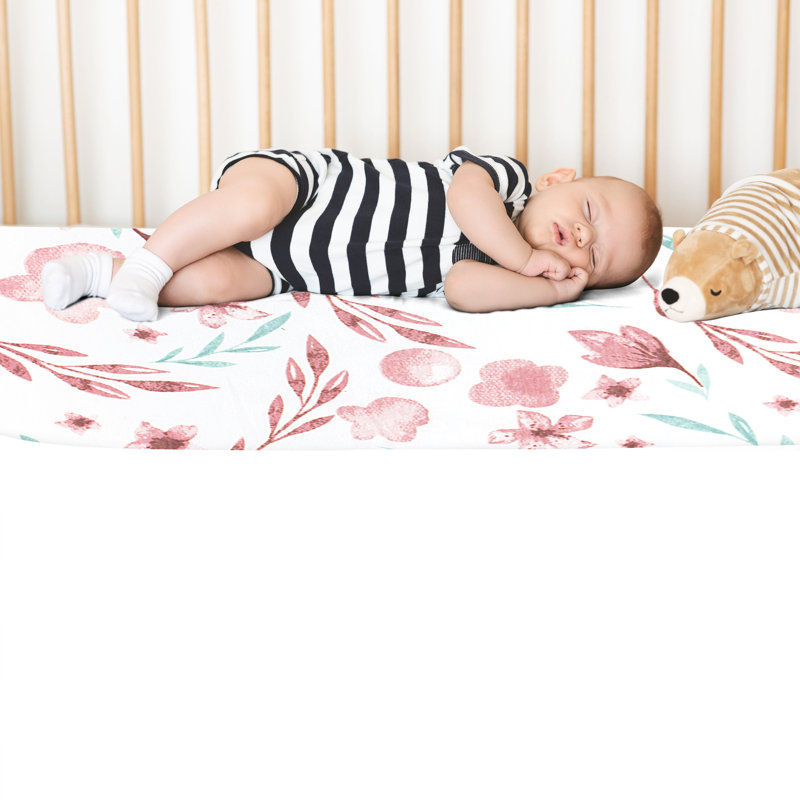 Mini-draps-housses pour lit de bébé Eustachia