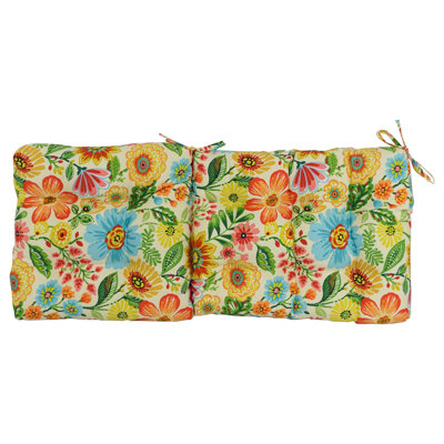 Coussin de chaise d'extÃ©rieur capitonnÃ© Ã  motifs