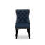 Ensemble de salle à manger 5 pièces comprenant une table rectangulaire en bois avec feuille papillon et 4 chaises rembourrées en tissu de polyester, 42 x 84 po, noir-1977057518-2004834044