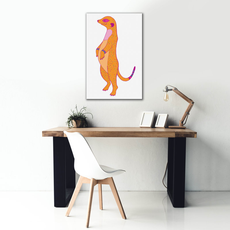 «Happy Meer» par Hello Angel, H 40 po x l 26 po x P 1,5 po
