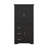 Tall And Wide Storage Cabinet With Doors, Three Drawers-1463744598
