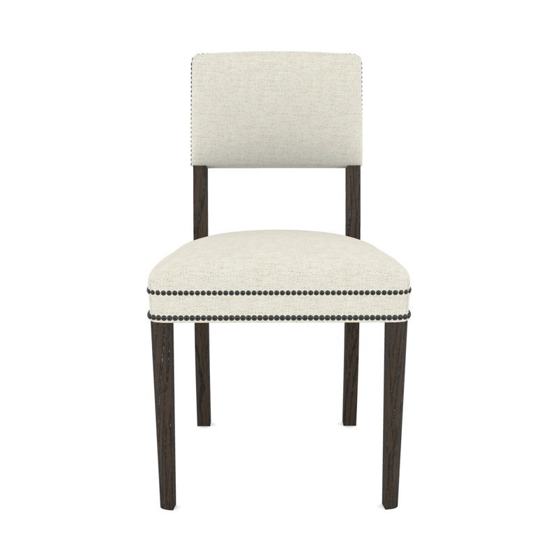 Fauteuil d'appoint Newton, Chenille Crypton® neige Nomad, La Havane