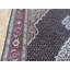 Tapis à main one-of-kind-noué la noir/rouge 4 pi 11 po x 7 pi 2 po Beane