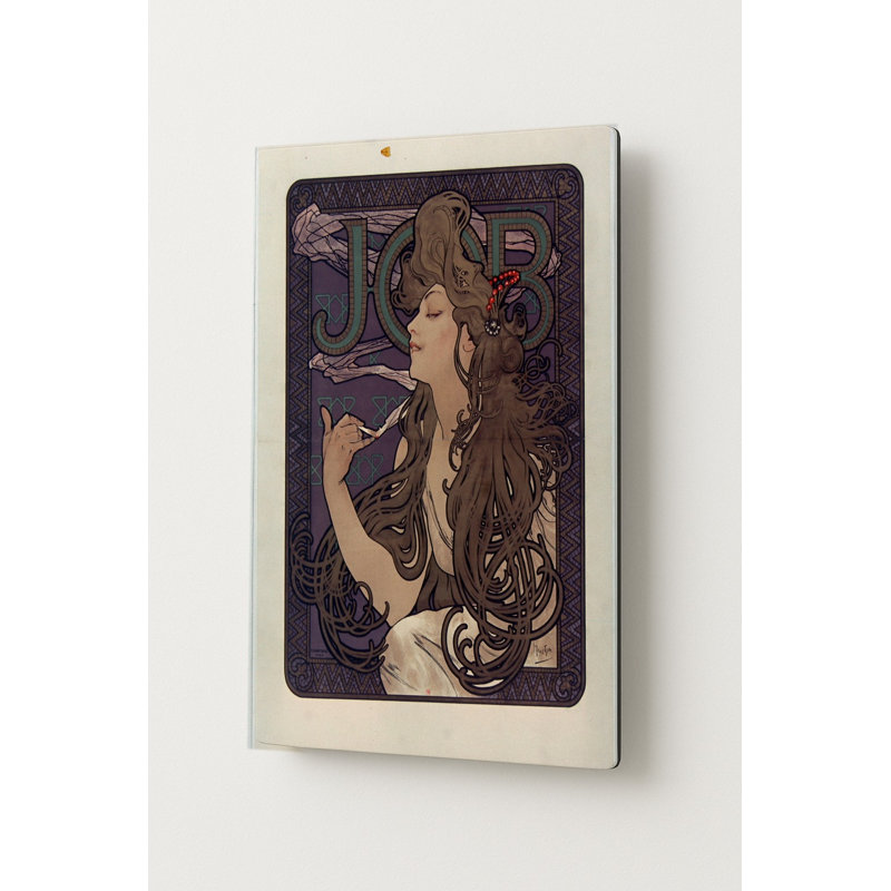 Job (1896) — Portrait en métal, H 24 po x l 20 po