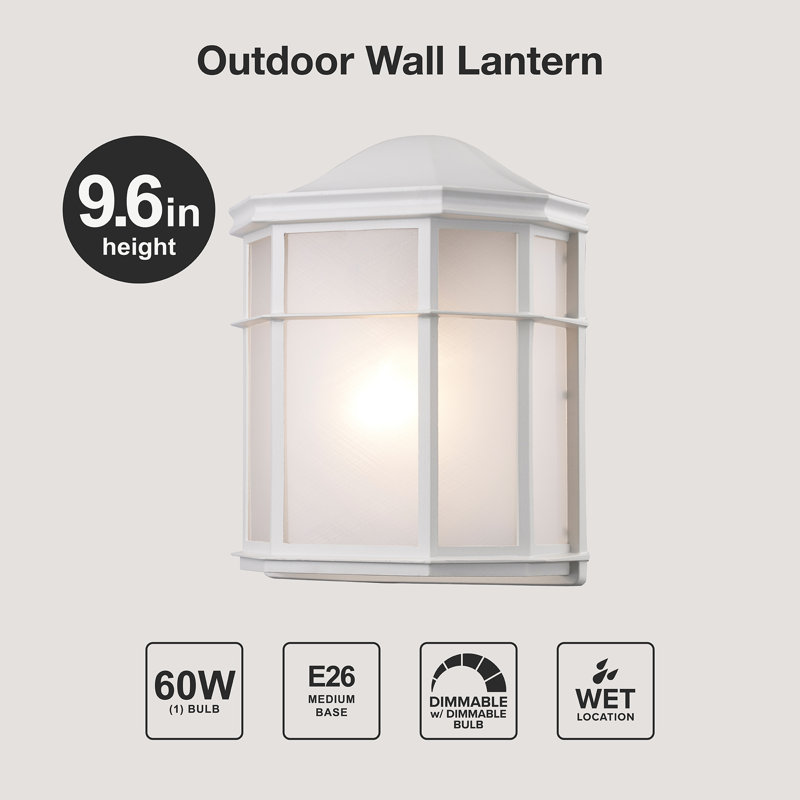 Brahin Wall Light, White