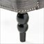 Fauteuil club capitonné