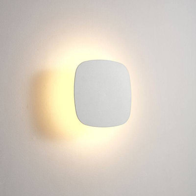 UltraBeam 6 Watt LED Square Bathroom Wall Light 600 Lumen Width 180mm