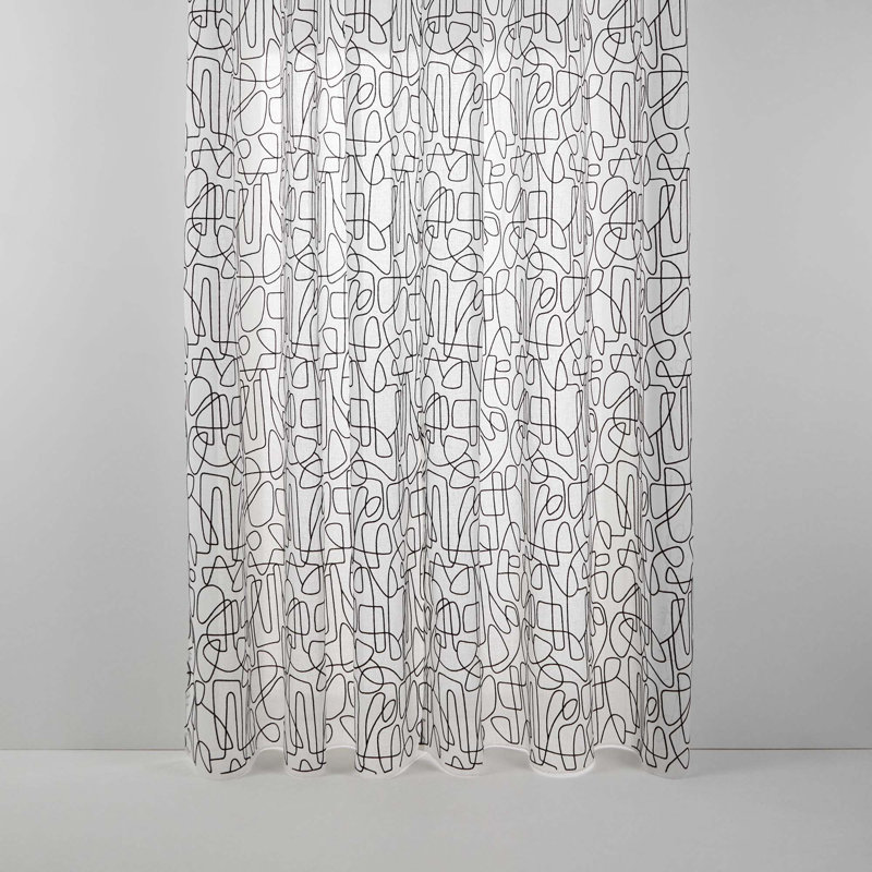 Sheer Curtain Single Panel, 200 x 275cm