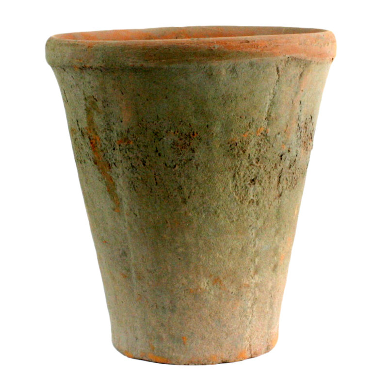 Brockside Handmade Pot Planter, Antique Red
