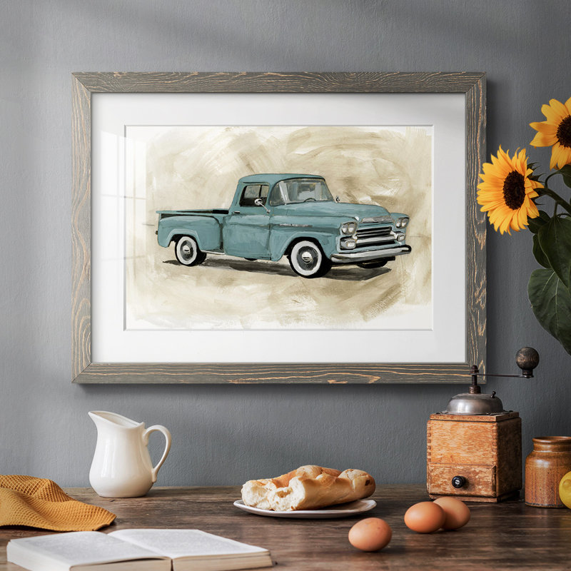 " Pickup III ", Gray, 28" H x 42" W