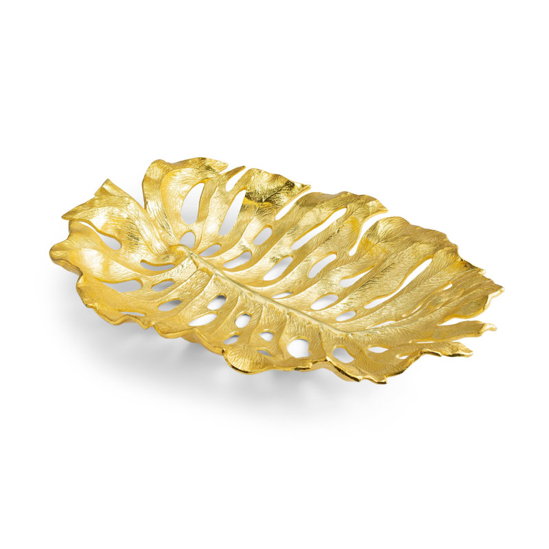 New Leaves Monstera Centerpiece Platter