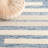 Barther Hand Tufted Wool Striped Rug-2042777984