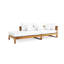 Hamilton Outdoor Teak Chaise Lounge
