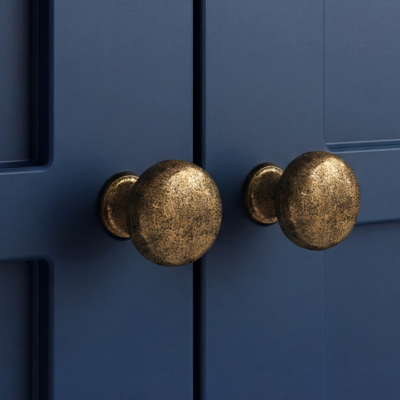 Buffet avec 4 portes, Bleu