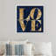 Toile pour chambre à coucher bleu marine-71080134-71080132