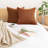 Corduroy Striped Corduroy Pillow Cover Square Modern Gradient Pillow Cases for Sofa,  Decorative Cushion Cover-853778959-843746527
