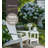 17 in. 2-Tier Rectangular HDPE Outdoor Side Table with Rounded Corners-871962005