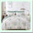 Leafy Dreams 7-Piece Queen Comforter Set - Botanical Bedding in Soft Microfiber with Reversible Design. Includes Comforter, Pillowcases, Shams, Flat Sheet, and Fitted Sheet. Create a cozy oasis with this floral-inspired set!