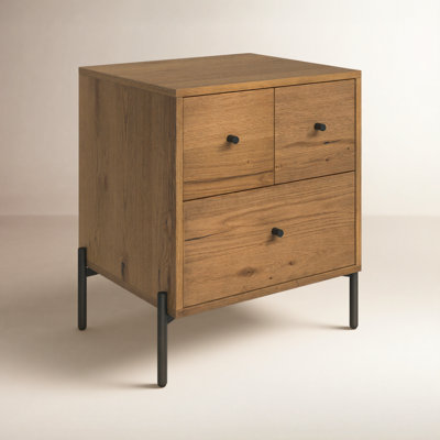Eaton 3 - Drawer Nightstand