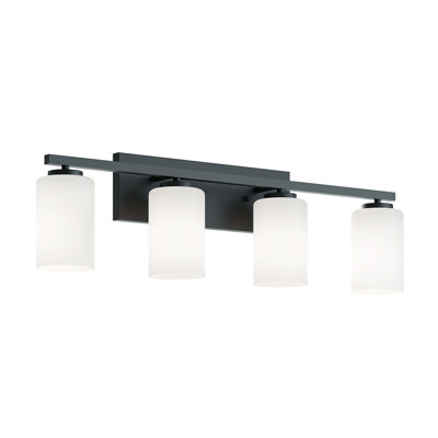Emzie 31'' Vanity - Clear Glass Shade