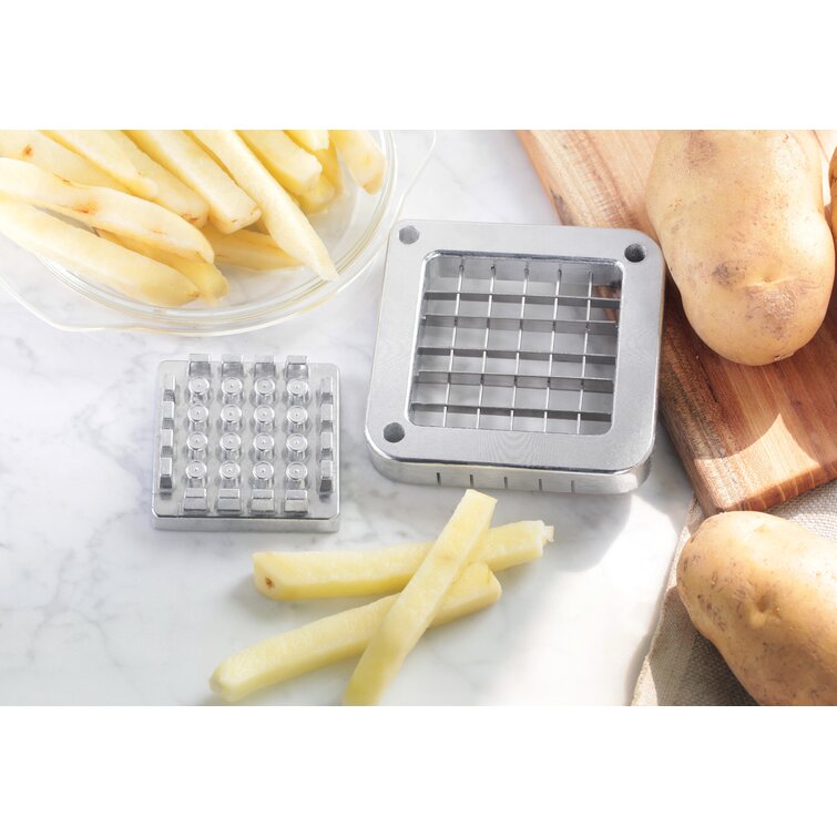 Electric French Fry Cutter, Sopito Professional French Fry Cutter Stainless  Steel Electric Potato Cutter with 1/2-Inch Blades for Home and Commercial