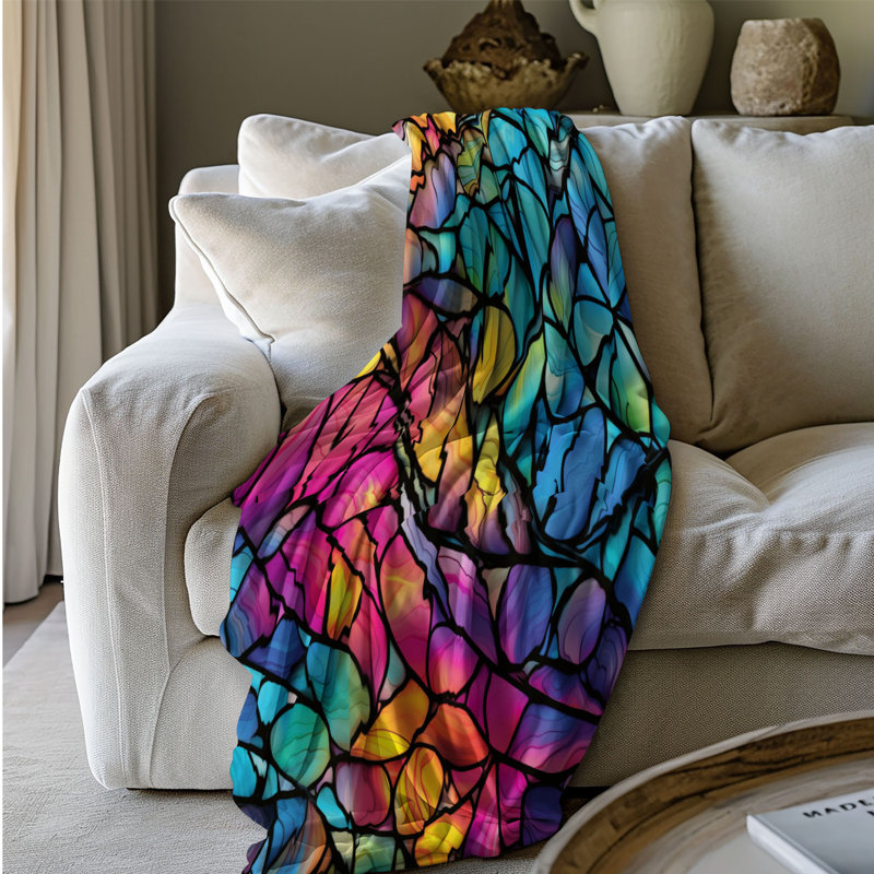 Mosaic Design Pack - 1 pièce Sherpa Premium, Grand lit