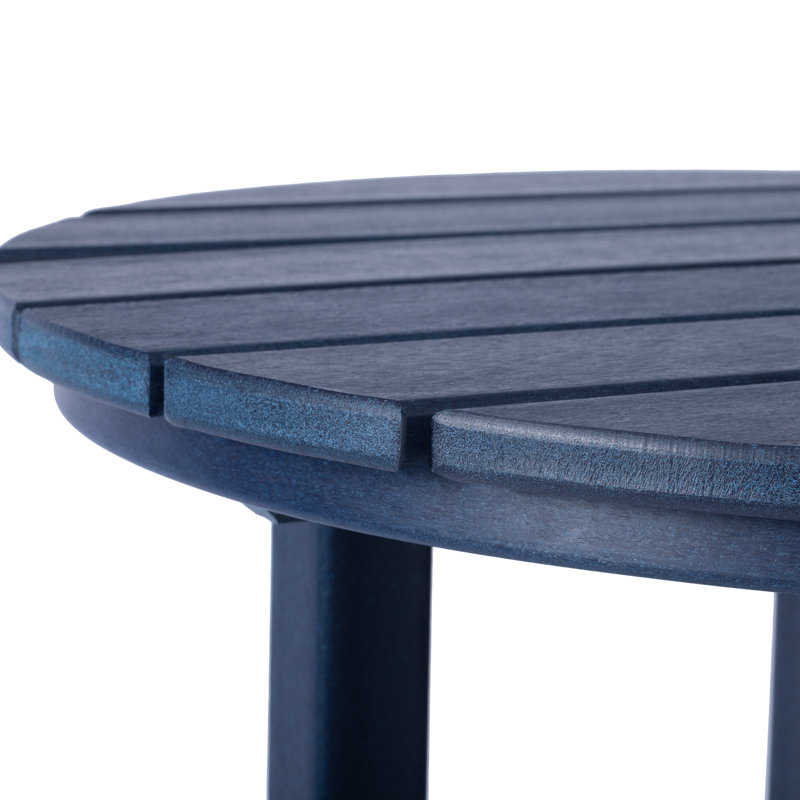 Tabouret de comptoir d'extérieur 24 po Laguna, Bleu marine