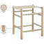 Tabouret de comptoir rembourré Santos-120673009-120673012