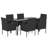 Wicker Patio Dining Set with Rectangular Table-1648434941-1613285811-1613285808