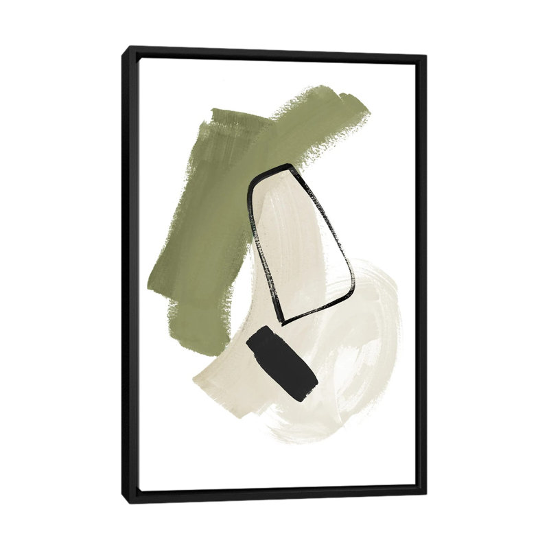 Found Sage Treasures II 1 Piece Wall Art on Canvas, 152.4 cm H x101.6 cm W x 4.445 cm D, Black