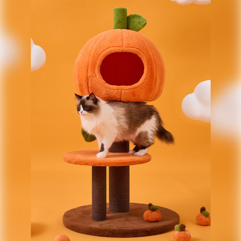 Arbre à chat Creative / Cadre d'escalade avec jouets audibles