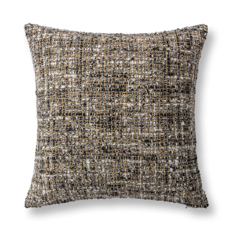 Porter Cotton Blend Throw Pillow