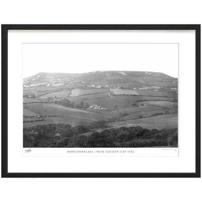 Morcombelake, from Golden Cap 1902 1 Piece Single Picture Frame Wall Art