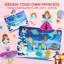 Ensemble de mode pour enfants, jouets de voyage avec autocollants en mousse, cadeau d'anniversaire de Noël pour les garçons et les filles de 4 ans et plus