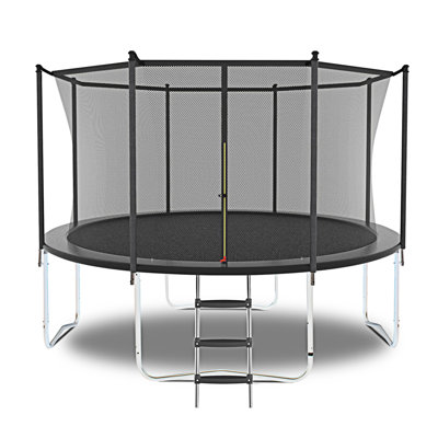 16Ft Trampoline With Safety Enclosure Net