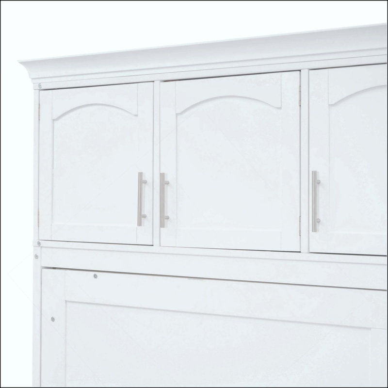 Murphy Bed Wall Bed With Top Cabinets