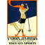 Tous Les Sports - Reproduction de publicité sur toile tendue-26129330