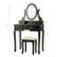 Ensemble coiffeuse avec miroir 5 tiroirs Oldfield-1322571904