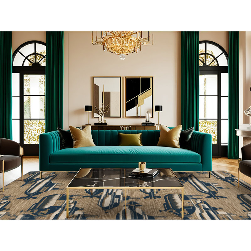  Tapis nautique sous-marin lavable, Rond 5 pi